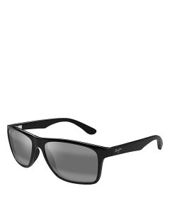 yz }ECW fB[X TOXEACEFA ANZT[ Onshore Polarized Rectangular Sunglasses 58mm Black