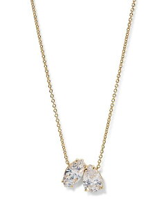 yz ifB[ fB[X lbNXE`[J[Ey_ggbv ANZT[ Everleigh Cubic Zirconia Pendant Necklace 16"-18" Gold