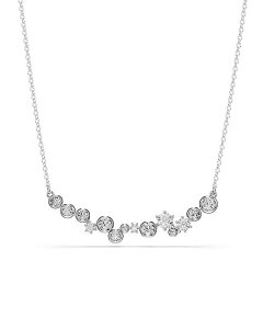 XtXL[ fB[X ANZT[ lbNXE`[J[Ey_ggbv [X Swarovski Constella Crystal Collar Necklace 14.87"-18.87" Silver Vo[