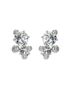 XtXL[ fB[X ANZT[ sAXECO Swarovski Constella Crystal Stud Earrings Silver Vo[
