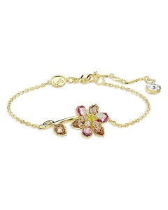 �X�����t�X�L�[ ���f�B�[�X �A�N�Z�T���[ �u���X���b�g�E�o���O���E�A���N���b�g Swarovski Idyllia Bracelet Gold �S�[���h