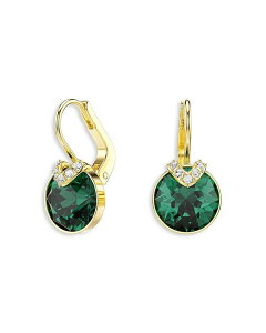 XtXL[ fB[X ANZT[ sAXECO Swarovski Bella V Drop Earrings Green/Gold O[
