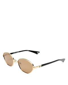 【送料無料】 ルスペックス レディース サングラス・アイウェア アクセサリー Le Bebe Oval Sunglasses 58mm Gold