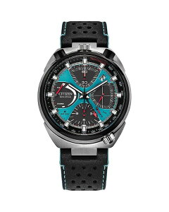 �V�`�Y�� ���f�B�[�X �A�N�Z�T���[ �r���v Citizen Eco-Drive Promaster Land Tsuno Chronograph 45mm Blue/Black �u���b�N