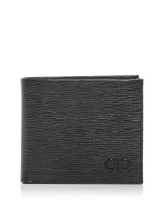 tFK fB[X ANZT[ z U[ FERRAGAMO Salvatore Men's Revival Leather Bifold Wallet Nero/Nero