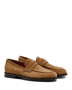 [jA fB[X V[Y Xb|E[t@[ XG[h [t@[ ZEGNA Suede Mocassin Corso Loafers Tobacco