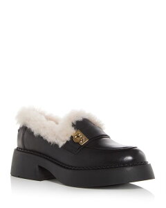 yz tFK fB[X Xb|E[t@[ V[Y Women's Caminia Shearling Loafers Nero