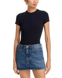 t[ fB[X gbvX TVc FRAME Ribbed Tee Black