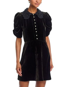 �V�[ ���f�B�[�X �g�b�v�X �����s�[�X Sea Norabelle Puffed Sleeve Dress Olive �I���[�u