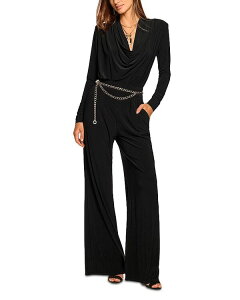 ���C�~�[ �u���b�N ���f�B�[�X �g�b�v�X �W�����v�X�[�c Ramy Brook Eden Cowl Neck Jumpsuit Black �u���b�N