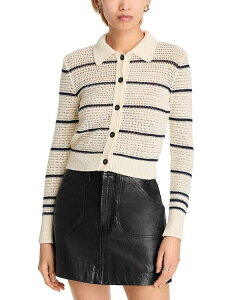 t[ fB[X AE^[ J[fBK FRAME The Shrunken Cardigan Cream Mult N[