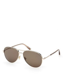 yz gEtH[h fB[X TOXEACEFA ANZT[ Polarized Pilot Sunglasses 59mm Gold/Brown