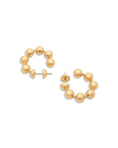 }[W fB[X ANZT[ sAXECO Maje Cascade Hoop Earrings 1" diameter Gold S[h