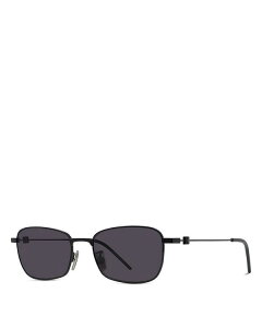 WoV[ fB[X ANZT[ TOXEACEFA Givenchy GV Speed Geometric Sunglasses 53mm Black/Smoke ubN