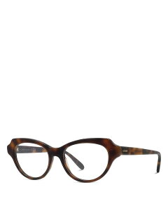 Gx fB[X ANZT[ TOXEACEFA Loewe Slim Geometric Eyeglasses 52mm Havana