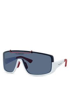 �����A���l ���f�B�[�X �A�N�Z�T���[ �T���O���X�E�A�C�E�F�A Vuarnet Outdoor Mask Sunglasses White blue/Pc blue polar �z���C�g
