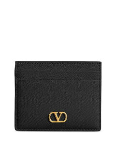 ���@�����e�B�m ���f�B�[�X �A�N�Z�T���[ ���z ���S Valentino Garavani Vlogo Signature Card Holder Black �u���b�N