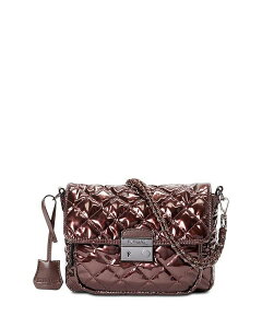 �G���W�[�E�H���X ���f�B�[�X �o�b�O �V�����_�[�o�b�O MZ WALLACE Small Crosby Lock Crossbody Bordeaux Lacquer