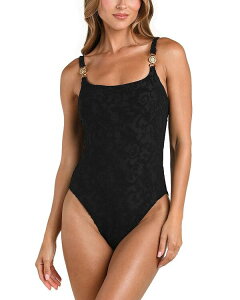 ���W�����X ���f�B�[�X ���� �㉺�Z�b�g �p�C�� L'AGENCE Remi Ornate Terry Basic Lingerie One Piece Swimsuit Black �u���b�N