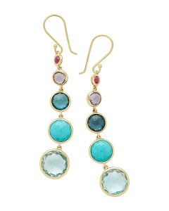 Cb|X^ fB[X ANZT[ sAXECO IPPOLITA 18K Yellow Gold Lollipop Lollitini Multi-Gemstone Drop Earrings Multi/Gold S[h