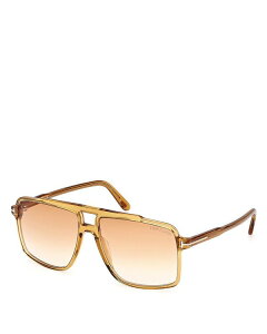 yz gEtH[h fB[X TOXEACEFA ANZT[ Pilot Sunglasses 56mm Yellow/Brown