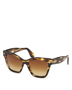 gEtH[h fB[X ANZT[ TOXEACEFA Havana/Brown Tom Ford Elvira Butterfly Sunglasses, 55mm