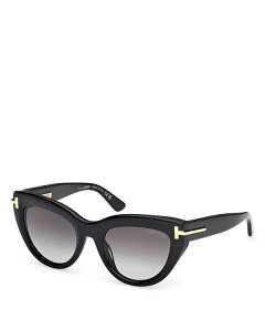 gEtH[h fB[X ANZT[ TOXEACEFA Tom Ford Icon Collection Cat Eye Sunglasses, 52mm Black/Smoke