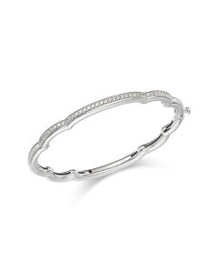 【送料無料】 ロバートコイン レディース ブレスレット・バングル・アンクレット アクセサリー 18K White Gold Cialoma Diamond Cloud Bangle Bracelet White Gold