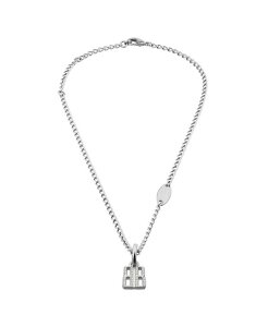 oVAK fB[X ANZT[ lbNXE`[J[Ey_ggbv [X Balenciaga Nano Thin Necklace Silver Vo[