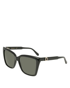 yz tFK fB[X TOXEACEFA ANZT[ Solid Square Sunglasses 57mm Black