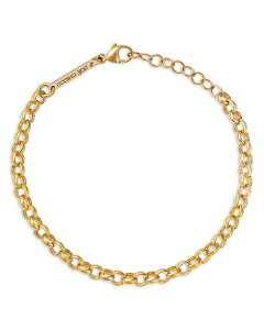 �]�[�V�b�R ���f�B�[�X �A�N�Z�T���[ �u���X���b�g�E�o���O���E�A���N���b�g Zo Chicco 14K Yellow Gold Heavy Metal Rolo Link Chain Bracelet Gold �S�[���h