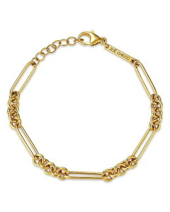 �]�[�V�b�R ���f�B�[�X �A�N�Z�T���[ �u���X���b�g�E�o���O���E�A���N���b�g Zo Chicco 14K Yellow Gold Heavy Metal Mixed Paperclip Rolo Link Chain Bracelet Gold �S�[���h