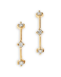 �]�[�V�b�R ���f�B�[�X �A�N�Z�T���[ �s�A�X�E�C�������O Zo Chicco 14K Yellow Gold Prong Diamonds Diamond Arc Drop Earrings Gold �S�[���h