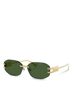 yz FT[` fB[X TOXEACEFA ANZT[ Oval Sunglasses 58mm Gold