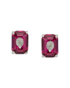 J[gWFCK[h fB[X ANZT[ sAXECO KURT GEIGER LONDON Signature Eagle Gem Stud Earrings Pink/Silver sN