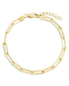 �X�^�[�����O�t�H�[�G�o�[ ���f�B�[�X �A�N�Z�T���[ �u���X���b�g�E�o���O���E�A���N���b�g Sterling Forever Bold Paperclip Chain Bracelet Gold �S�[���h