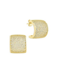�X�^�[�����O�t�H�[�G�o�[ ���f�B�[�X �A�N�Z�T���[ �s�A�X�E�C�������O Sterling Forever Simone Pav Curved Stud Earrings Gold �S�[���h