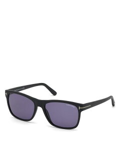 yz gEtH[h fB[X TOXEACEFA ANZT[ Geometric Sunglasses 57mm Black/Blue Solid