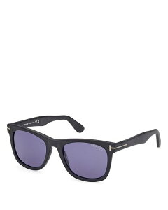 yz gEtH[h fB[X TOXEACEFA ANZT[ Square Sunglasses 52mm Black/Blue Solid