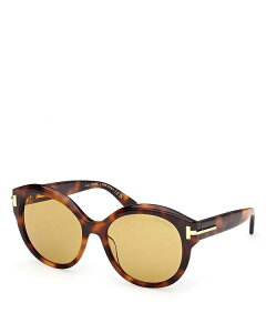 yz gEtH[h fB[X TOXEACEFA ANZT[ Icon Collection Round Sunglasses 57mm Havana/Brown