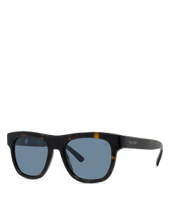 yz Al fB[X TOXEACEFA ANZT[ Lifestyle Square Sunglasses 55mm Dark havana/Blue polar