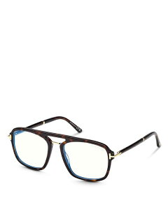 gEtH[h fB[X ANZT[ TOXEACEFA y Havana Tom Ford Navigator Blue Light Glasses, 54mm