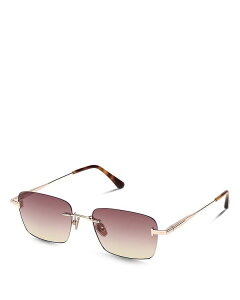 yz gEtH[h fB[X TOXEACEFA ANZT[ Jake Rectangular Sunglasses 54mm Gold/Violet