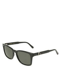 yz tFK fB[X TOXEACEFA ANZT[ Solid Rectangular Sunglasses 55mm Black