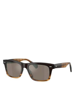 Io[s[vY fB[X ANZT[ TOXEACEFA Oliver Peoples Rectangular Sunglasses 55mm Brown Mirror uE