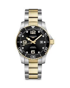 �����W�� ���f�B�[�X �A�N�Z�T���[ �r���v T�V���c Longines HydroConquestainlessteel Watch, 41mm Black �u���b�N