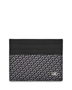 tFK fB[X ANZT[ z vg FERRAGAMO Gancini Printed Card Holder Nero