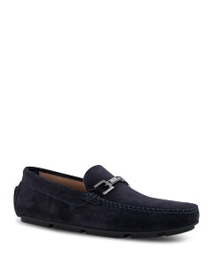 u[m}O Y V[Y Xb|E[t@[ Bruno Magli Men's Taso Bit Drivers Navy Suede lCr[