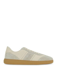 tFK Y V[Y Xj[J[ [X U[ FERRAGAMO Men's Achille Lace Up Leather Sneakers Mascarpone