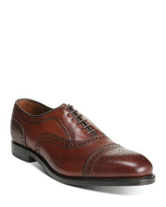 A GhY fB[X gbvX s[X Lbv [X Allen Edmonds Men'strand Lace Up Cap Toe Dresshoes Dark Chili